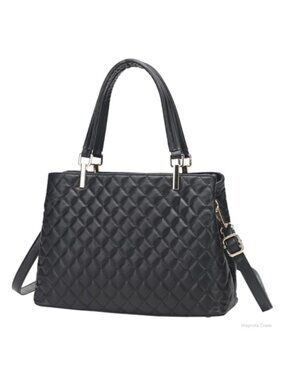 Vegan Faux Leather Hobo Tote Handbag Shoulder Bag Crossbody Purse